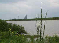Missle Towers over the lagoon
