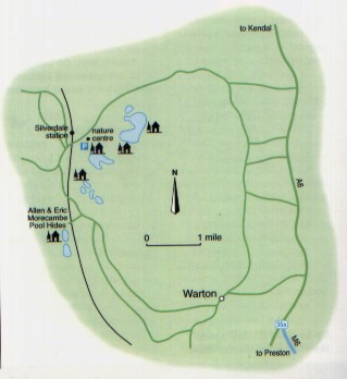 Leighton Moss map